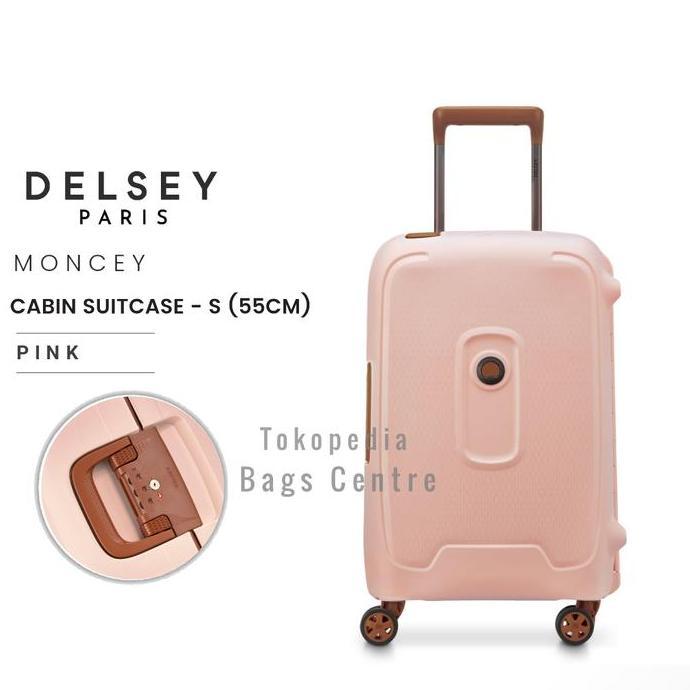 Koper 20 inch Delsey Moncey Hardside Cabin - Pink