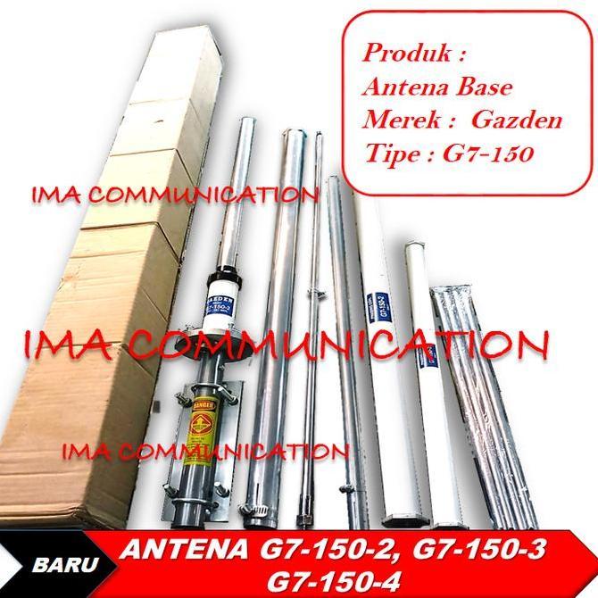 TERMURAH - Gazden G7-150 bukan Hustler G7-150 Antena Base VHF 7dBi