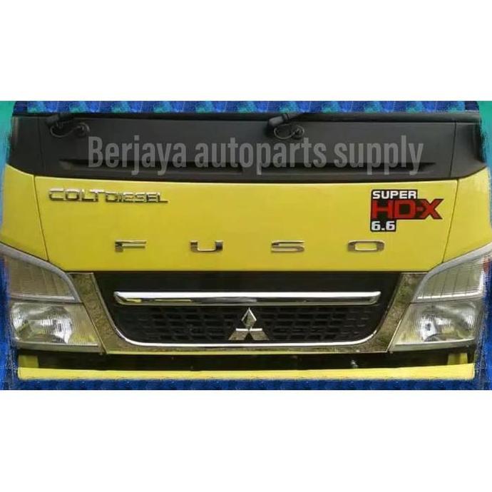 BEBAS ONGKIR - EMBLEM LOGO MITSUBISHI CANTER FUSO ORIGINAL