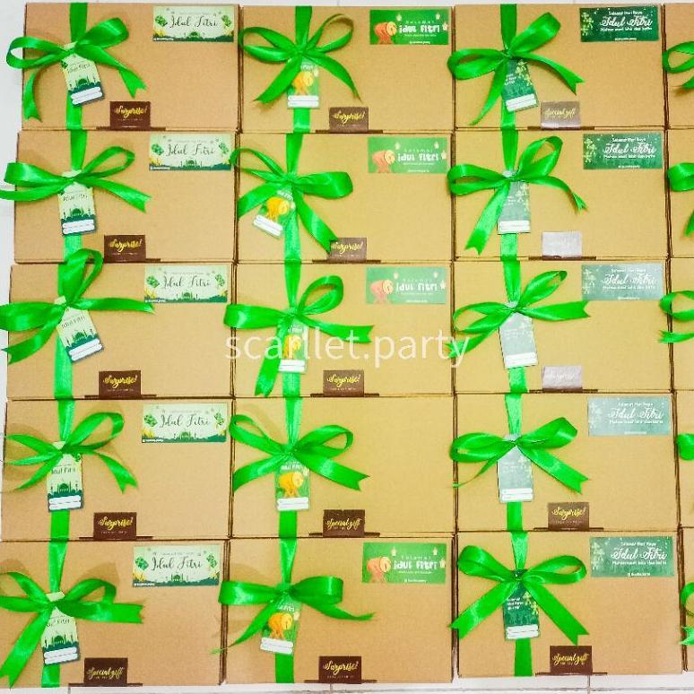 big promo paket snack hampers lebaran ultah birthday cemilan murah meriah makanan wafer chiki coklat