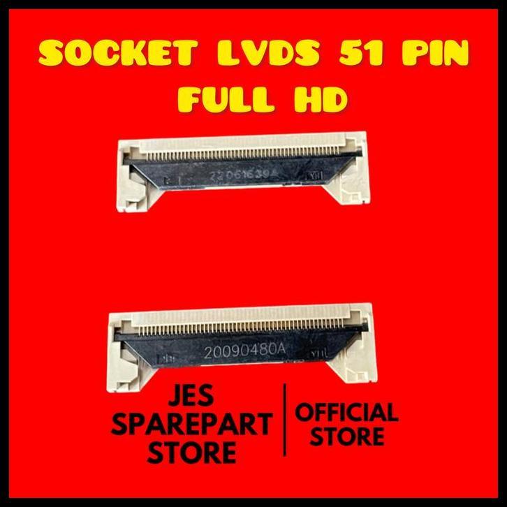 BEST DEAL SOCKET KONEKTOR LVDS LG 51 PIN