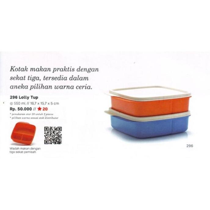 Sale . . . Tempat Makan Lolly Tup Tupperware + Tas Bekal