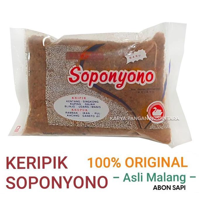 ABON SAPI SOPONYONO ORIGINAL ABON SAPI ASLI SOPONYONO MALANG SNACK FOOD SNACKS CEMILAN