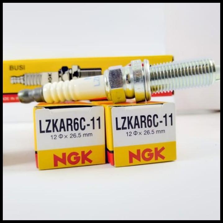 DISKON BUSI MOBIL NGK LZKAR6C-11 NISSAN EVALIA LIVINA LATIO MARCH ORIGINAL 