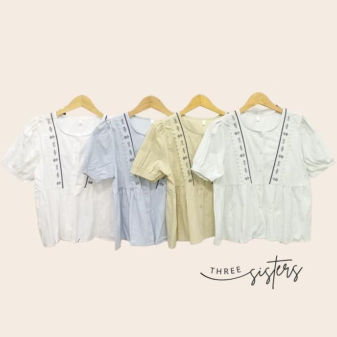 [3sisters] Ceria Ruffle Blouse