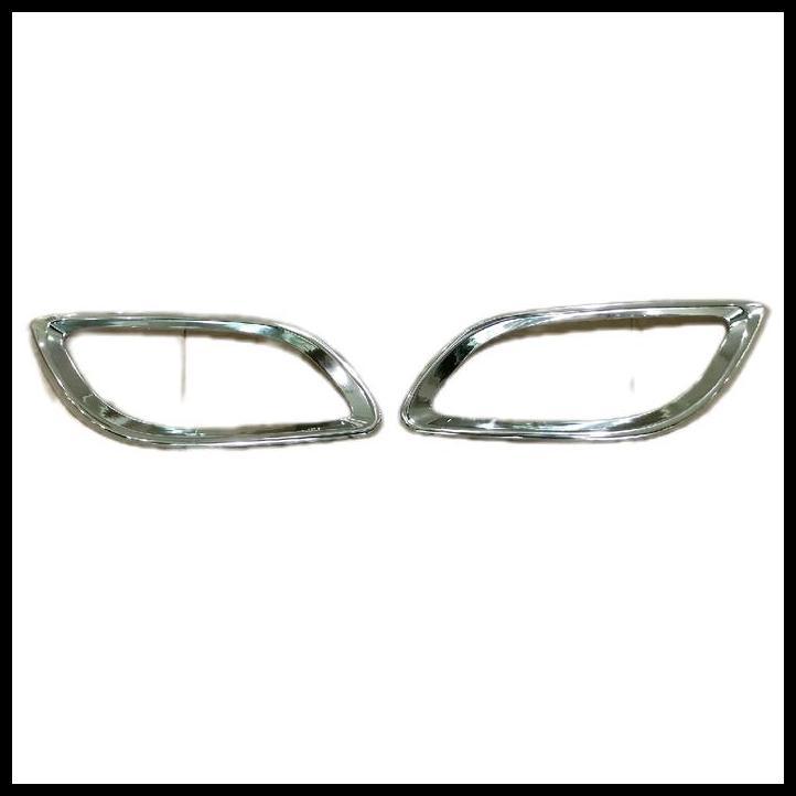 GRATIS ONGKIR COVER RING FOGLAMP NEW YARIS 2012 GARNISH FOG LAMP CHROME
