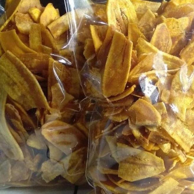 Keripik Pisang Gurih Asin Renyah Cemilan Kiloan 1 Kg