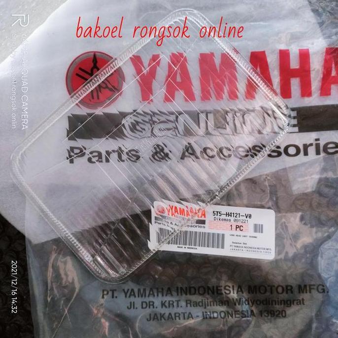 Promo mika kaca lampu depan RX king kotak RX king lama 5T5 rxz rzr original Diskon