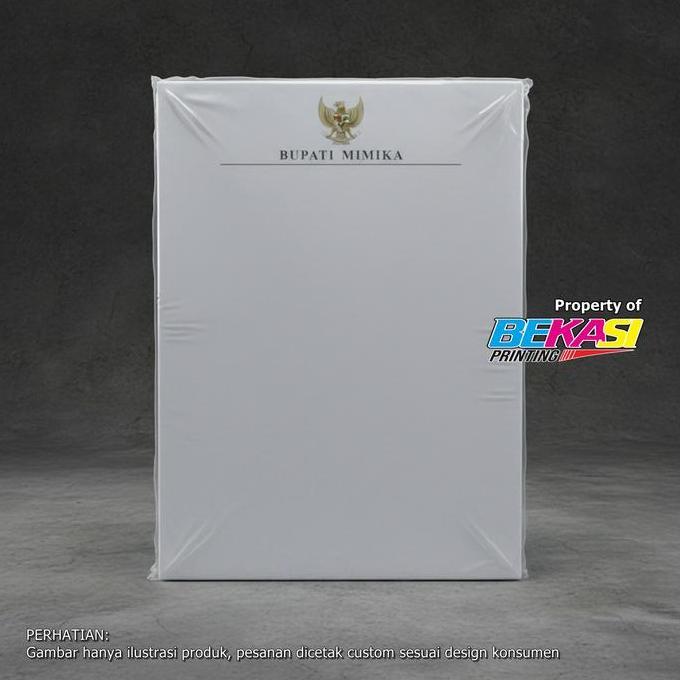 TERLARIS - 100 GSM Letterhead Foil Cetak Kop Surat HVS Foil Gold Emboss