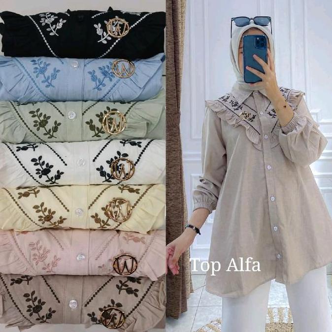 Winody Atasan Top Alfa Blouse Winody