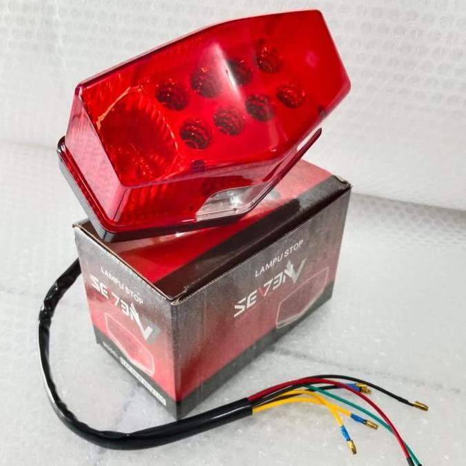 Promo LAMPU STOP LED RX KING LAMPU BELAKANG LED + SEN RX-KING NEW SEVEN Motor Motorcycle Diskon
