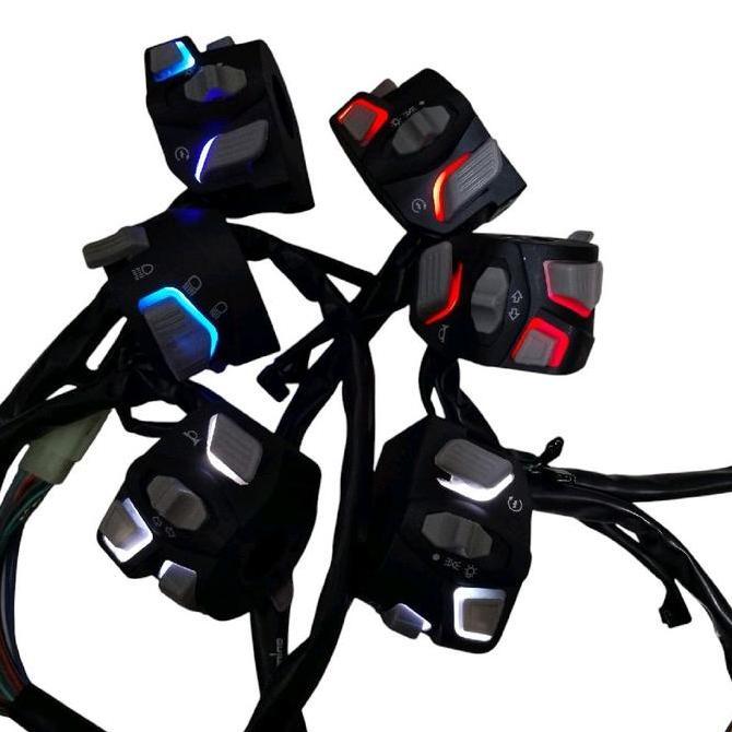 Promo saklar motor nyala lampu led saklar vietnam vario pcx aerox nmax beat Gas Kabel Motorcycle Dis