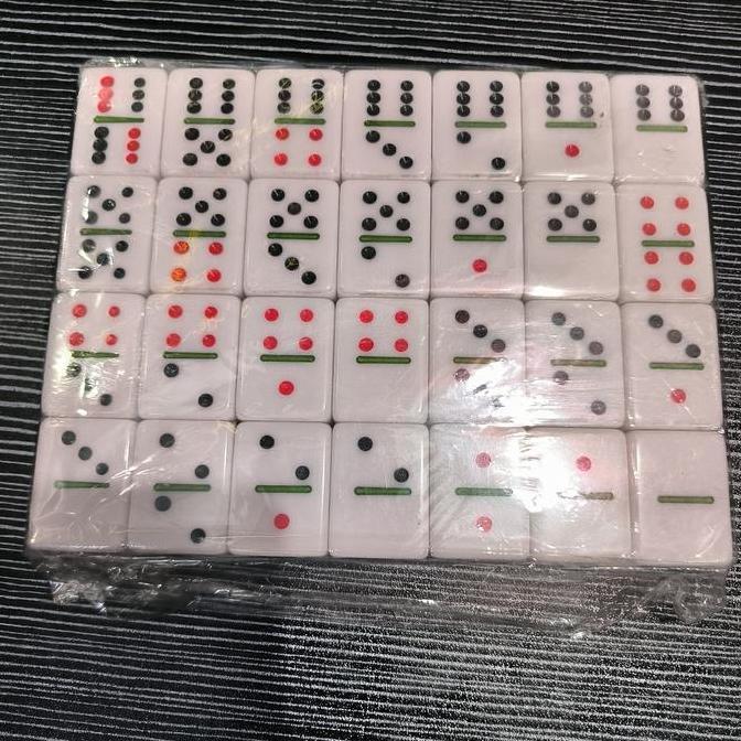 Mahjong domino,domino batu dominoes isi 28pc (TERBAIK) (TERBARU) (TERMURAH)