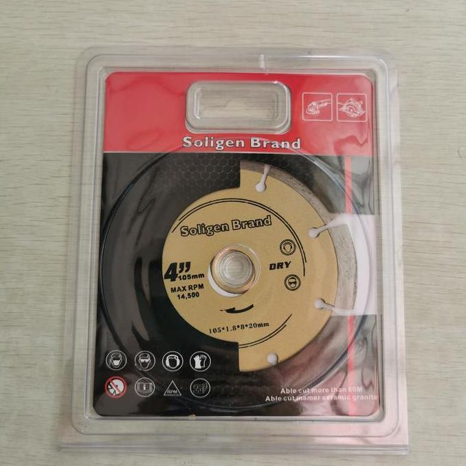 pisau potong granit soligen red kering