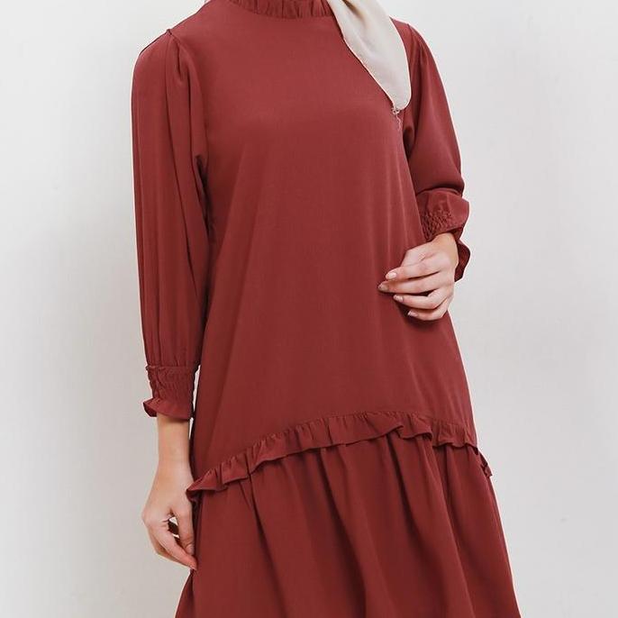 MFMW Natpoly Tunik Merah Bata