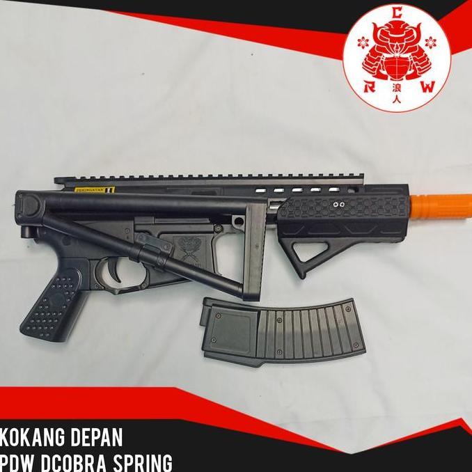 Mainan PDW Dcobra Spring Upgrade Custom Front Charging (TERBAIK) (TERBARU) (TERMURAH)