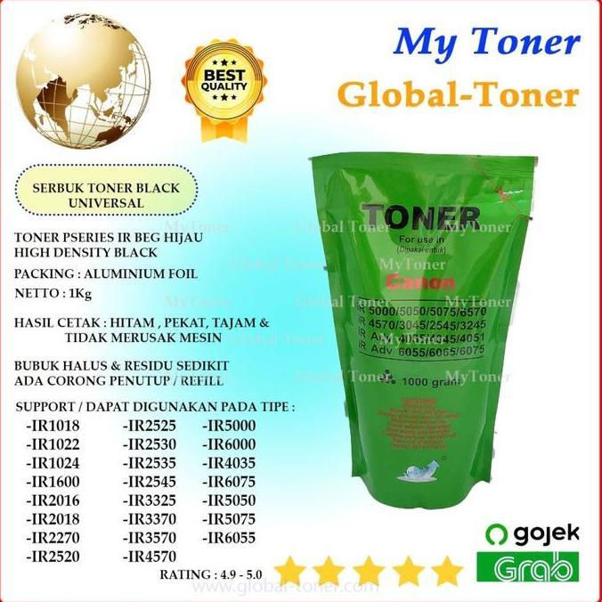 DB208 >> Serbuk Toner ImageRunner 1435 1435i 1435IF 1435P IR-1435 ir1435 ir1435if NPG68 NPG-68 GPR-5