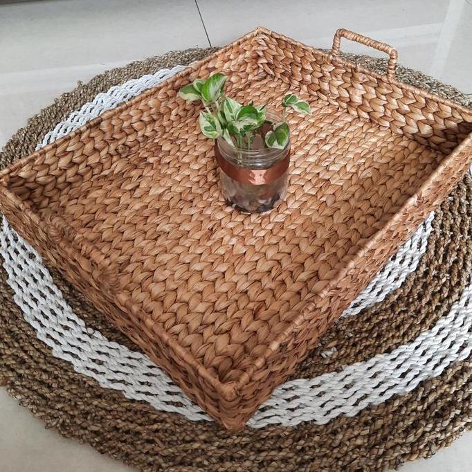 Tray Eceng Gondok / Baki Eceng Gondok / Tray BIG SIZE XXL