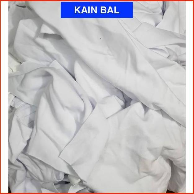 Kain Bal Majun Putih Kain Ball Kain Bal Lap Furniture Perca 1 kg