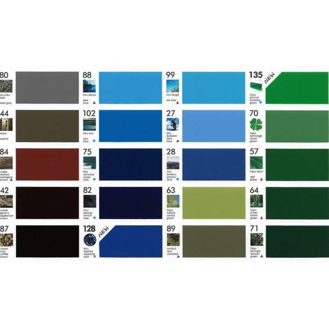 Cat Kayu & Besi Emco Lux - Hitam Super Doff BIN