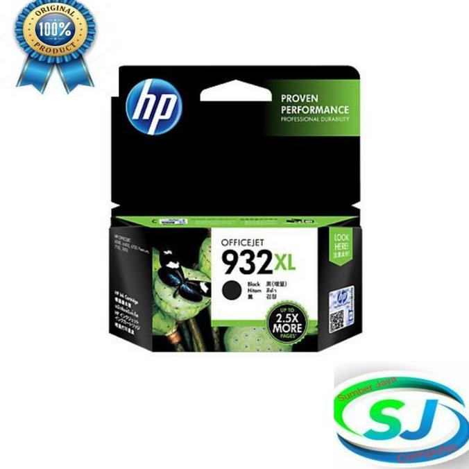 DV384 - Tinta HP 932XL Black Original . Tinta Printer HP Ori 932XL