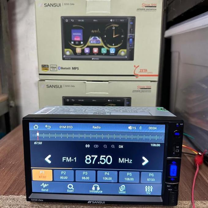 Headunit Deckless Sansui SA 5202i 7 Inch / Deckless Sansui 7 Inch