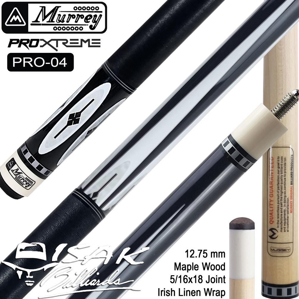 BEST DEALS MURREY PRO-4 XTREME POOL CUE - MAPLE BILLIARD CUE STICK STIK BILIAR