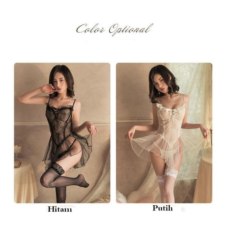 BEST SALE LINGERIE DRESS BAJU TIDUR WANITA SEXY DINAS MALAM ISTRI DEPAN SUAMI