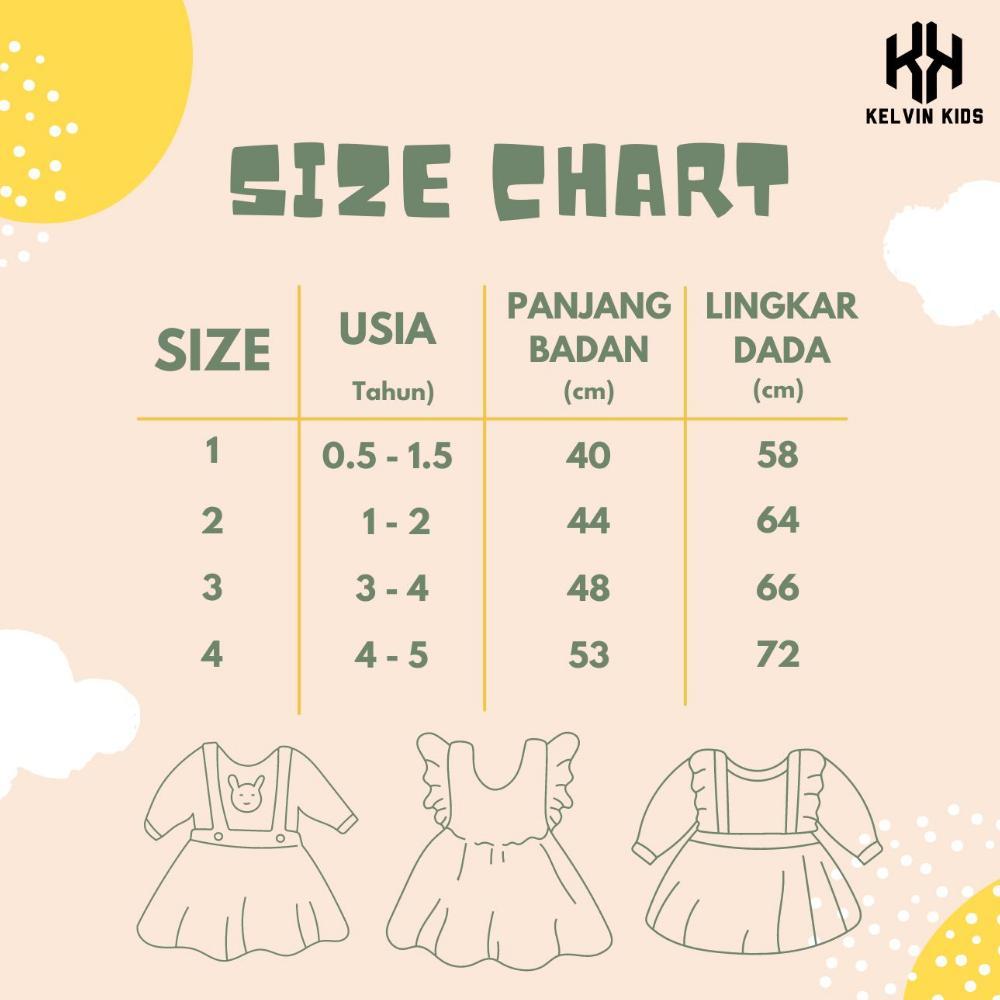 BEST DEALS BAJU ANAK COUPLE KEMEJA & DRESS KELVIN KIDS|Dress Kemeja Anak Polos|Motif
