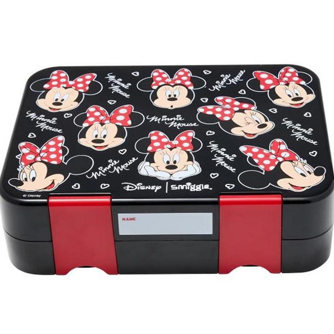 Cuci Gudang !!! Smiggle Lunch Box Bento 445072 Minnie Mouse Happy Large