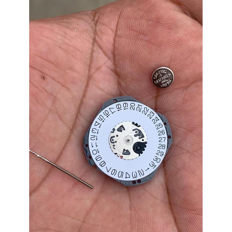 DB212 - Mesin jam tangan original VJ42 VJ42B samping atau bawah TMI