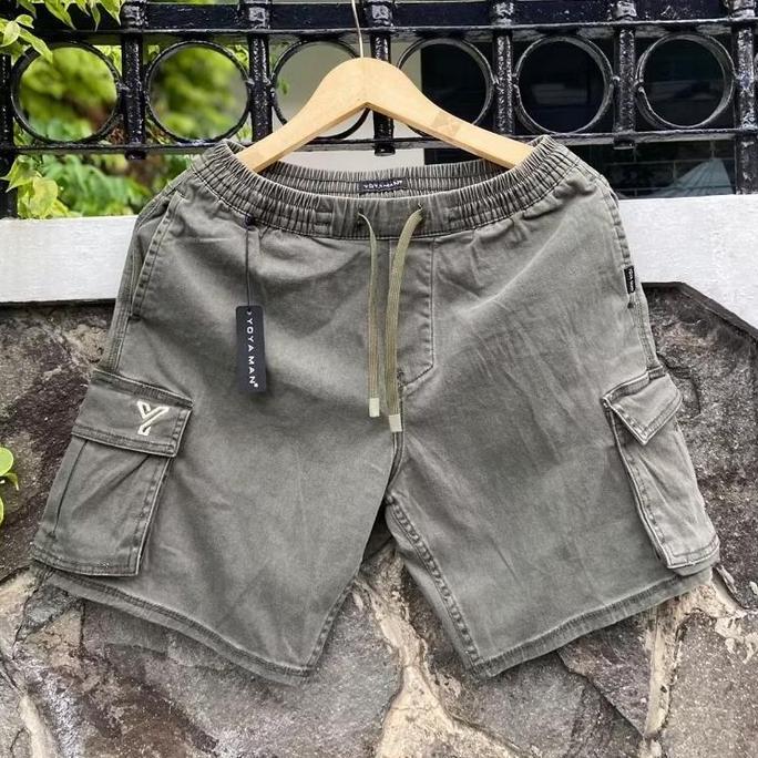 DI39 - Yoya Man Cargo Pants Series - Celana Pendek Cargo YoyaMan