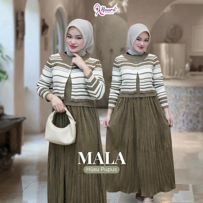 Mala Dress - Gamis Rompi - Muslim Wanita