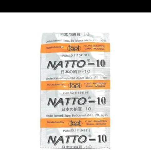 NATTO-10 STRIP 6 KAPLET
