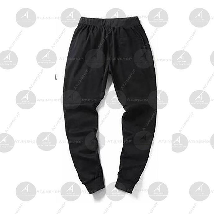 DV154 - Set Atasan Hoodie dan Celana Joger Pria Training Polos Casual Fashion Baby Terry