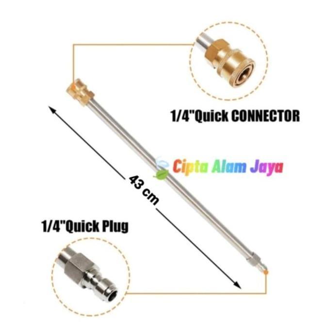Extension Stik Spray Pipe high Pressure Washer Clenaer
