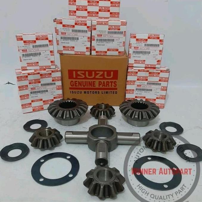 GIGI BOLU SET GIGI GARDAN SET FOUR PINION  ISUZU NKR71 NKR66 NKR 71