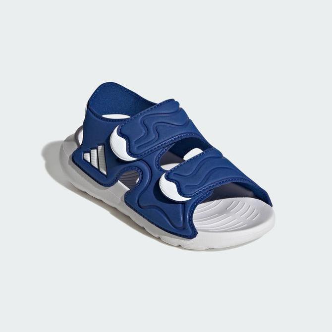 Terlaris Adidas Lifestyle Altaswim 3 Sandals Children Unisex Blue Js2538