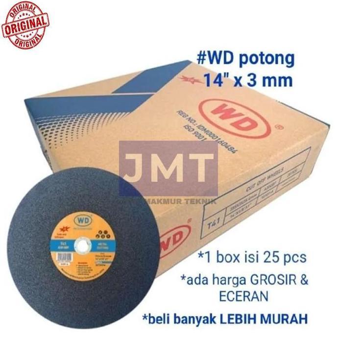 Mata Gerinda Potong Besi 14 inch Batu Potong Besi Aluminium Cutting 14