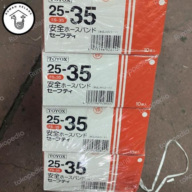 Klem Toyox FS-35 / Klem Toyox Stainless Steel 1 1/4 Inch / Klem Selang