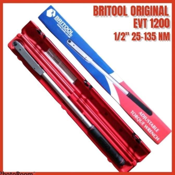 Termurah  BRITOOL EVT 1200 1200A EVT1200 A Original Kunci Moment Torsi EVT1200A