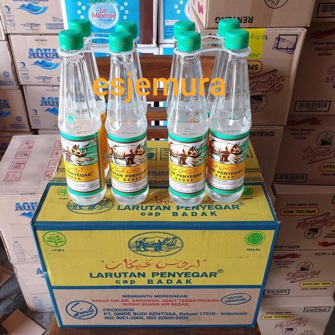 Larutan Penyegar Cap Badak Botol Besar 500ml