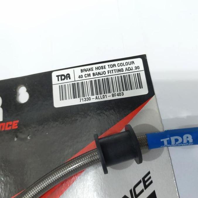 Selang Rem TDR 40CM Banjo Silver