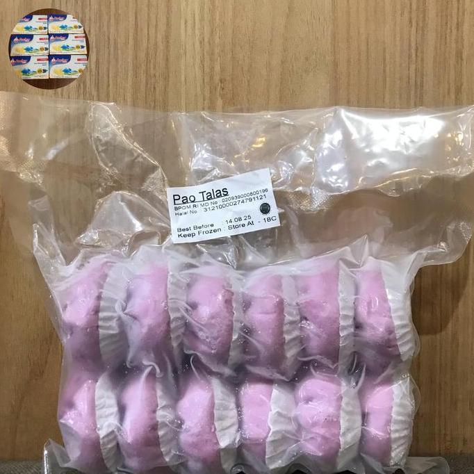 Dimsum bakpao isi talas / pao dimsum isi talas / dimsum frozen