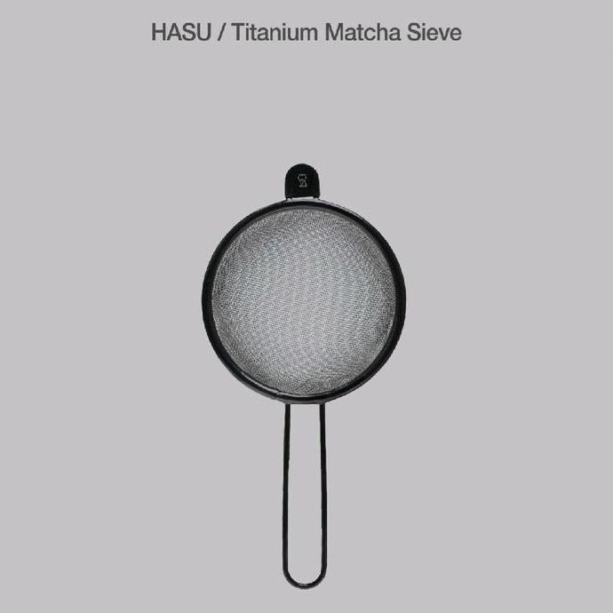 [READY STOCK] - NIKO NEKO Hasu / Titanium Matcha Sieve / Matcha Utensils