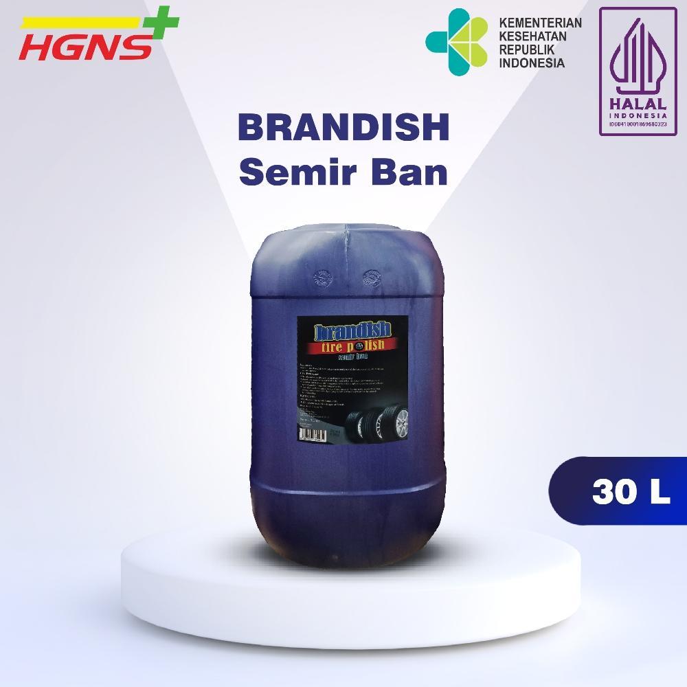 Murah  Brandish Semir Ban Mobil Motor 1 Liter & 5 Liter / Semir Ban Higienis / Semir Ban Ekonomis