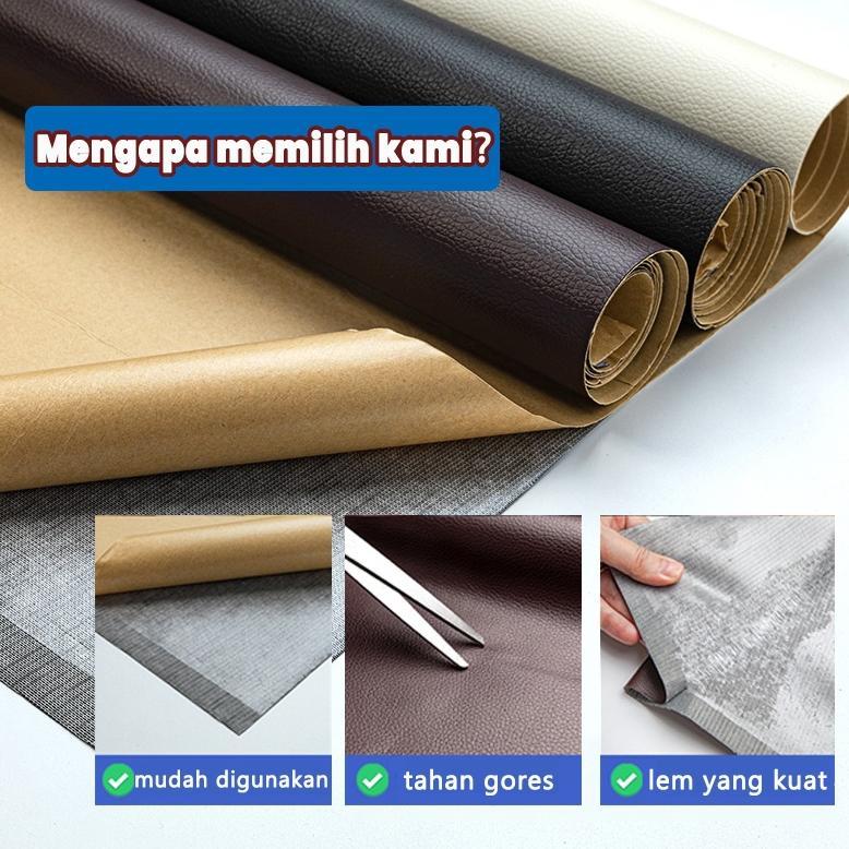Unik Hot Sell VersionStiker Jok Kulit Sofa Kursi Sofa Berperekat Kulit Asli Sofa Berperekat Kulit As