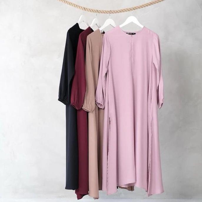 Grosir Tunik Midi Dress Wanita Muslim