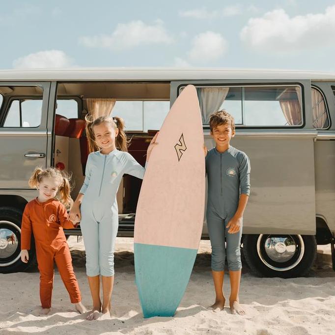 Lee Vierra Keiko Long Sleeves Diving, Baju Renang Anak