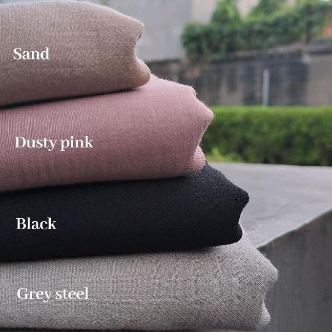 Hijab Segiempat Polos 150cm x 150cm Arabian Voal Premium | Hijab Syar'i Jumbo